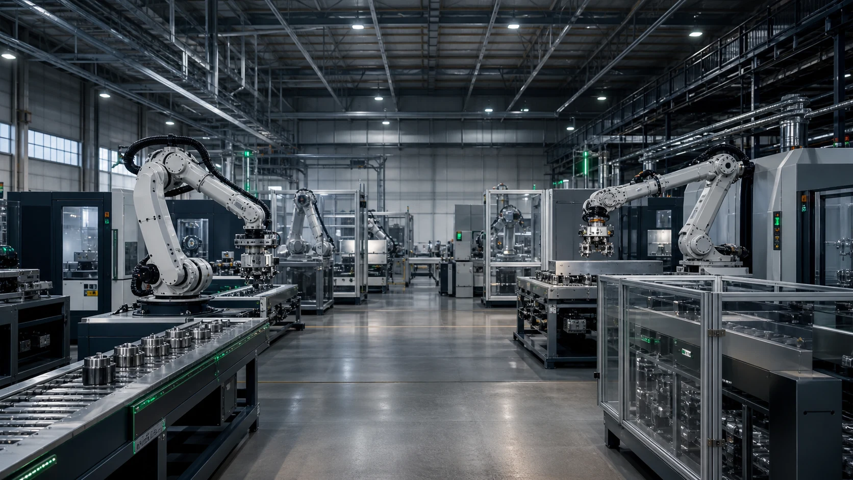 Cranc industrial factory intelligence — digital twin and machine monitoring environment
